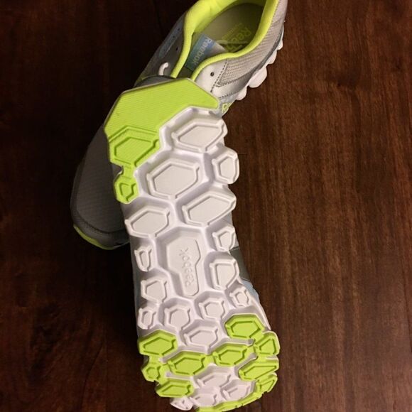 Reebok Hexaffect Run Gray Running Shoes Size 12 - Picture 3 of 4